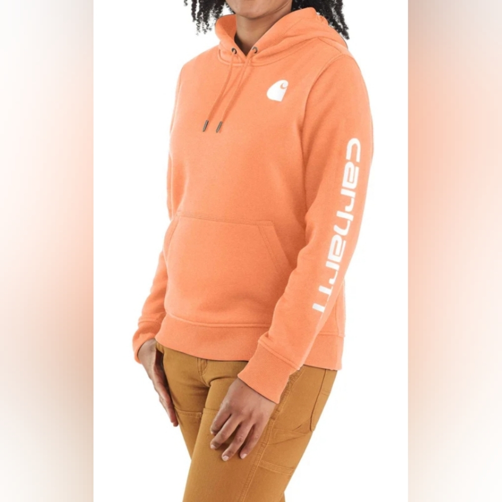 Carhartt Relaxed Fit Midweight Graphic Logo Sweatshirt Size M $59.99